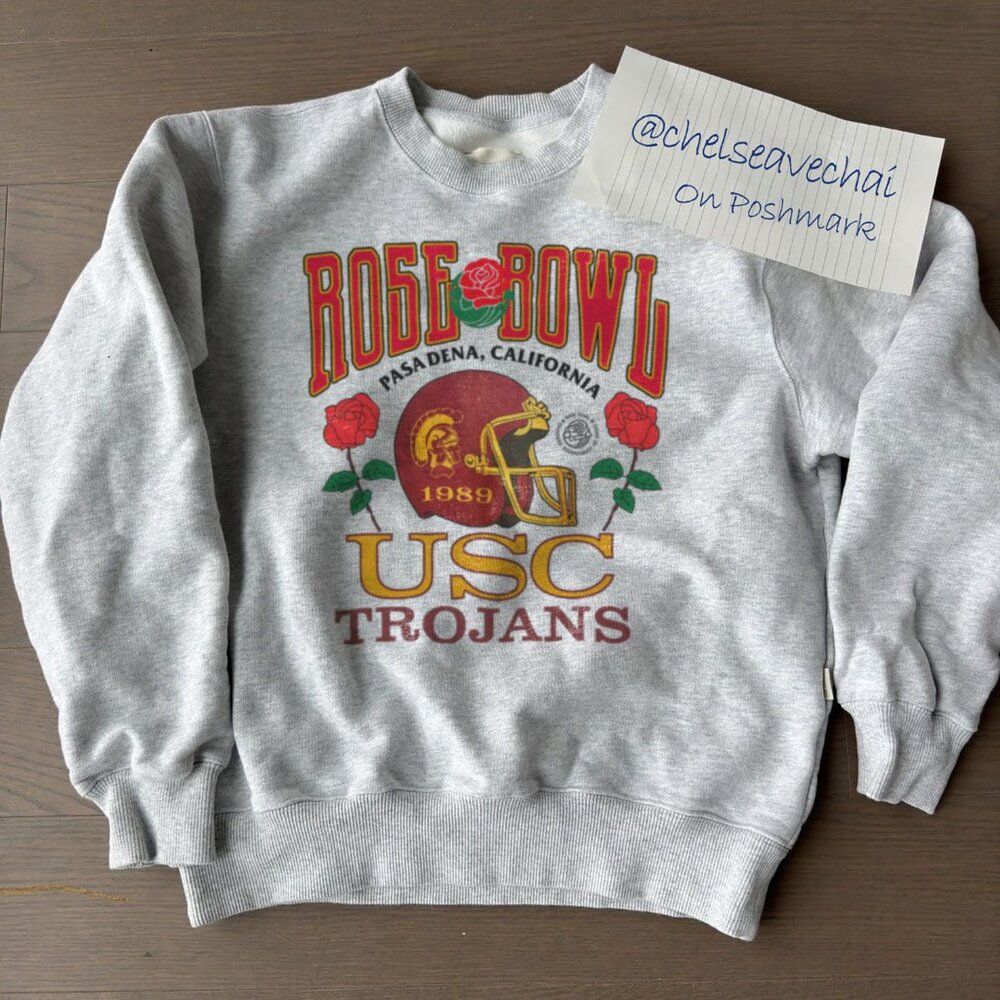 Vintage USC Trojans Rose Bowl Football Shirt, University of Southern California